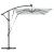 Parasol banana cu brațe cu blocare Nisipiu 294 x 200 x 254 cm GartenMobel Dekor