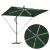 Parasol banana cu brațe cu blocare Verde 294 x 200 x 254 cm GartenMobel Dekor