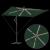 Parasol banana cu brațe cu blocare Verde 294 x 200 x 254 cm GartenMobel Dekor