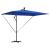 Parasol banana cu brațe cu blocare albastru 294 x 200 x 254 cm GartenMobel Dekor