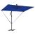 Parasol banana cu brațe cu blocare albastru 294 x 200 x 254 cm GartenMobel Dekor
