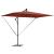 Parasol banana cu brațe cu blocare Terracota 294 x 200 x 254 cm GartenMobel Dekor