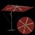 Parasol banana cu brațe cu blocare Terracota 294 x 200 x 254 cm GartenMobel Dekor