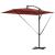 Parasol banana cu brațe cu blocare Terracota 294 x 200 x 254 cm GartenMobel Dekor