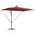 Parasol banana cu brațe cu blocare Terracota 294 x 200 x 254 cm GartenMobel Dekor