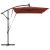 Parasol banana cu brațe cu blocare Terracota 294 x 200 x 254 cm GartenMobel Dekor
