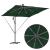Parasol banana cu brațe cu blocare Verde 249 x 249 x 250 cm GartenMobel Dekor