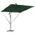 Parasol banana cu brațe cu blocare Verde 249 x 249 x 250 cm GartenMobel Dekor