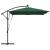 Parasol banana cu brațe cu blocare Verde 249 x 249 x 250 cm GartenMobel Dekor
