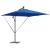 Parasol banana cu brațe cu blocare albastru 249 x 249 x 250 cm GartenMobel Dekor