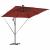 Parasol banana cu brațe cu blocare Terracota 249 x 249 x 250 cm GartenMobel Dekor
