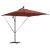 Parasol banana cu brațe cu blocare Terracota 249 x 249 x 250 cm GartenMobel Dekor