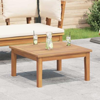 Masă 60x60x30 cm Lemn Solid Teak GartenMobel Dekor