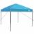 Cort cu Copertină albastru 250 x 250 x 227 / 236 / 245 cm GartenMobel Dekor