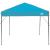 Cort cu Copertină albastru 250 x 250 x 227 / 236 / 245 cm GartenMobel Dekor