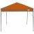 Cort cu Copertină Portocaliu 250 x 250 x 227 / 236 / 245 cm GartenMobel Dekor