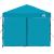 Cort cu Copertină albastru 250 x 250 x 227 / 236 / 245 cm GartenMobel Dekor