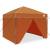 Cort cu Copertină Portocaliu 250 x 250 x 227 / 236 / 245 cm GartenMobel Dekor