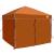 Cort cu Copertină Portocaliu 250 x 250 x 227 / 236 / 245 cm GartenMobel Dekor