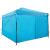 Cort cu Copertină albastru 300 x 300 x 227 / 236 / 245 cm GartenMobel Dekor