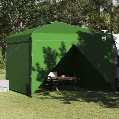 Cort cu Copertină Verde 300 x 300 x 227 / 236 / 245 cm GartenMobel Dekor
