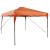 Cort cu Copertină Portocaliu 300 x 300 x 227 / 236 / 245 cm GartenMobel Dekor
