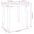 Șezlong cu pernă -persoană 2 pcs Negru 40 x 40 x 40.5 cm Rattan poli GartenMobel Dekor