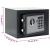 Seif electronic Gri închis 23x17x17 cm Oțel GartenMobel Dekor