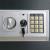 Seif Electronic cu Raft Antracit 35x25x25 cm Oțel GartenMobel Dekor