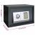 Seif Electronic cu Raft Antracit 35x25x25 cm Oțel GartenMobel Dekor