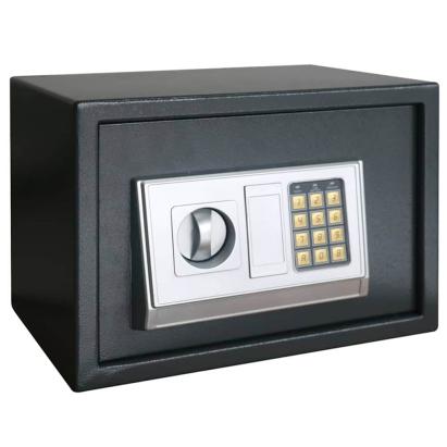 Seif Electronic cu Raft Antracit 35x25x25 cm Oțel GartenMobel Dekor