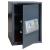 Seif electronic digital cu raft Gri închis 35x31x50 cm Oțel GartenMobel Dekor