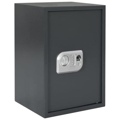 Seif electronic digital cu încuietoare cu amprentă 31x35x50 cm din oțel GartenMobel Dekor