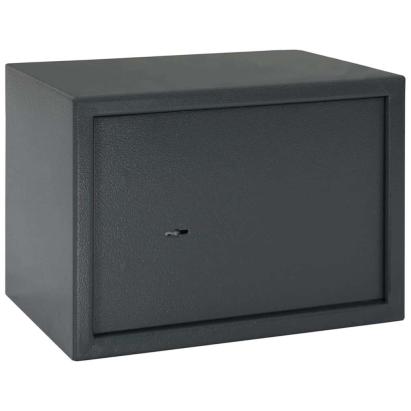 Cutie de Securitate cu Încuietoare Gri Închis 25x35x25 cm Oțel GartenMobel Dekor