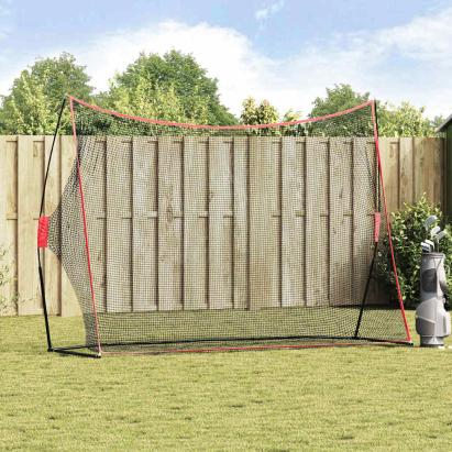 Aparate de antrenament golf Negru 314 x 92 x 214 cm Poliester GartenMobel Dekor