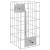 Coloană Gabion cu Punct de Apă 50x25x25 cm Oțel Inoxidabil GartenMobel Dekor