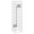 Coloană Gabion cu Robinet 100x25x25 cm Oțel Inoxidabil GartenMobel Dekor