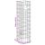 Coloană Gabion cu Robinet 100x25x25 cm Oțel Inoxidabil GartenMobel Dekor