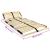 Bază cu lamele cu headboard Manual Maro 100 x 190 cm Lemn GartenMobel Dekor