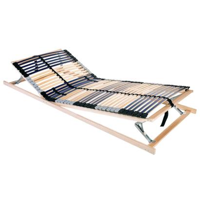 Bază cu lamele Manual Maro 80 x 190 cm Lemn de fag masiv GartenMobel Dekor