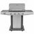 Grătar de Barbecue pe Gaz Argintiu 132 x 61 x 118 cm GartenMobel Dekor