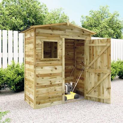 Șopron de grădină pentru depozitare, lemn de pin tratat GartenMobel Dekor