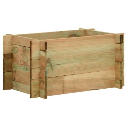 Strat înălțat legume grădină, 40 cm, lemn de pin tratat GartenMobel Dekor