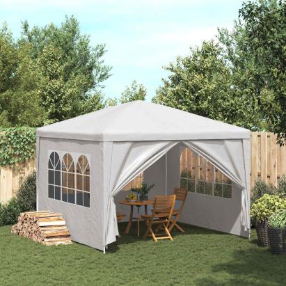 Cort pentru petrecere, alb, 3 x 3 m GartenMobel Dekor
