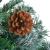 Brad de Crăciun artificial cu conuri de pin, 180 cm GartenMobel Dekor