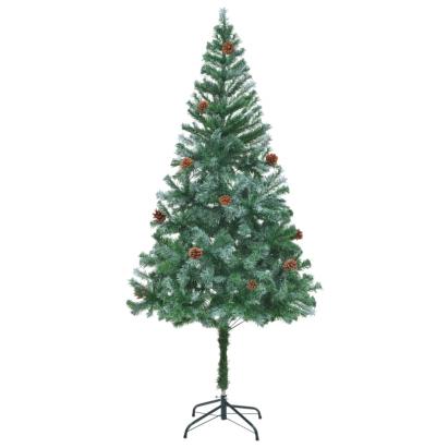 Brad de Crăciun artificial cu conuri de pin, 180 cm GartenMobel Dekor