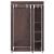Dulap pentru haine, material textil, maro  GartenMobel Dekor