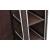 Dulap pentru haine, material textil, maro  GartenMobel Dekor