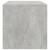 Comodă TV, gri beton, 120 x 40 x 40 cm, lemn prelucrat GartenMobel Dekor