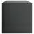 Dulap TV, gri extralucios, 120x40x40 cm, lemn prelucrat GartenMobel Dekor